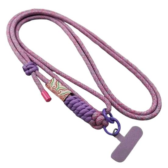 Регулируемый шнурок для телефона с узором «Благоприятные облака», длинный ремешок через плечо, защита от потери телефона, модный аксессуар для телефона