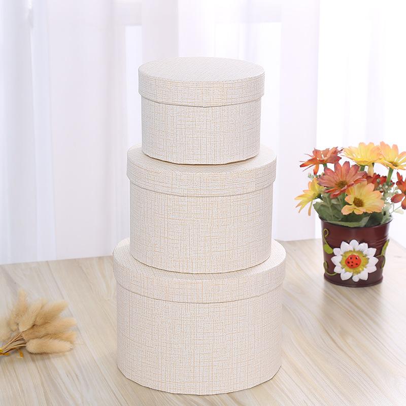 1 шт., букетные цветочные коробки, коробка для конфет, мраморный принт, упаковочная коробка для цветов, круглая цветочная коробка