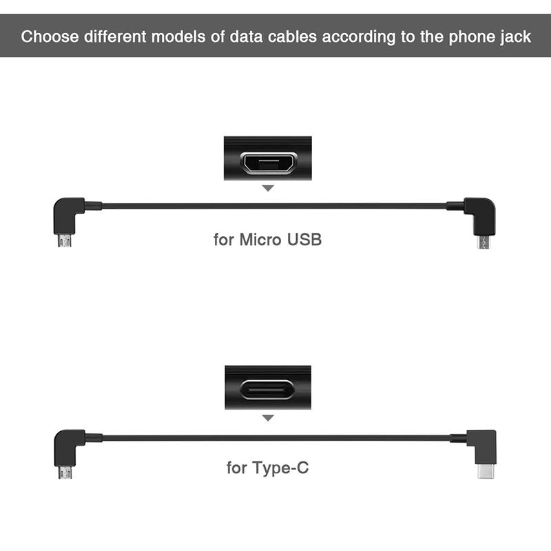 Otg кабель для передачи данных для Dji Mavic Mini Pro Air Spark Drone Type-C, адаптер Micro-USB