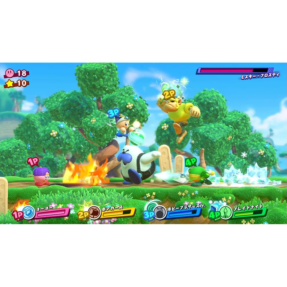 Kirby Star Allies - Переключить
