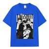 Korean Kpop Hip Hop Group Lngshot Graphic Print Tshirt Unisex Women Clothing Fashion Oversized Short Sleeve Cotton Top Fan Gifts