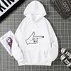 Winter Women's Hoodie High Street Unisex Style Double Pockets Sweatshirts Outerwear Women's Clothing