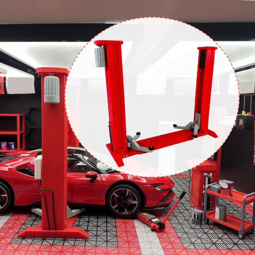 1/18 Диорама Гараж Инструмент Мастерская по ремонту Аксессуар Украшение Реалистичная Декорация Рабочего места Миниатюра