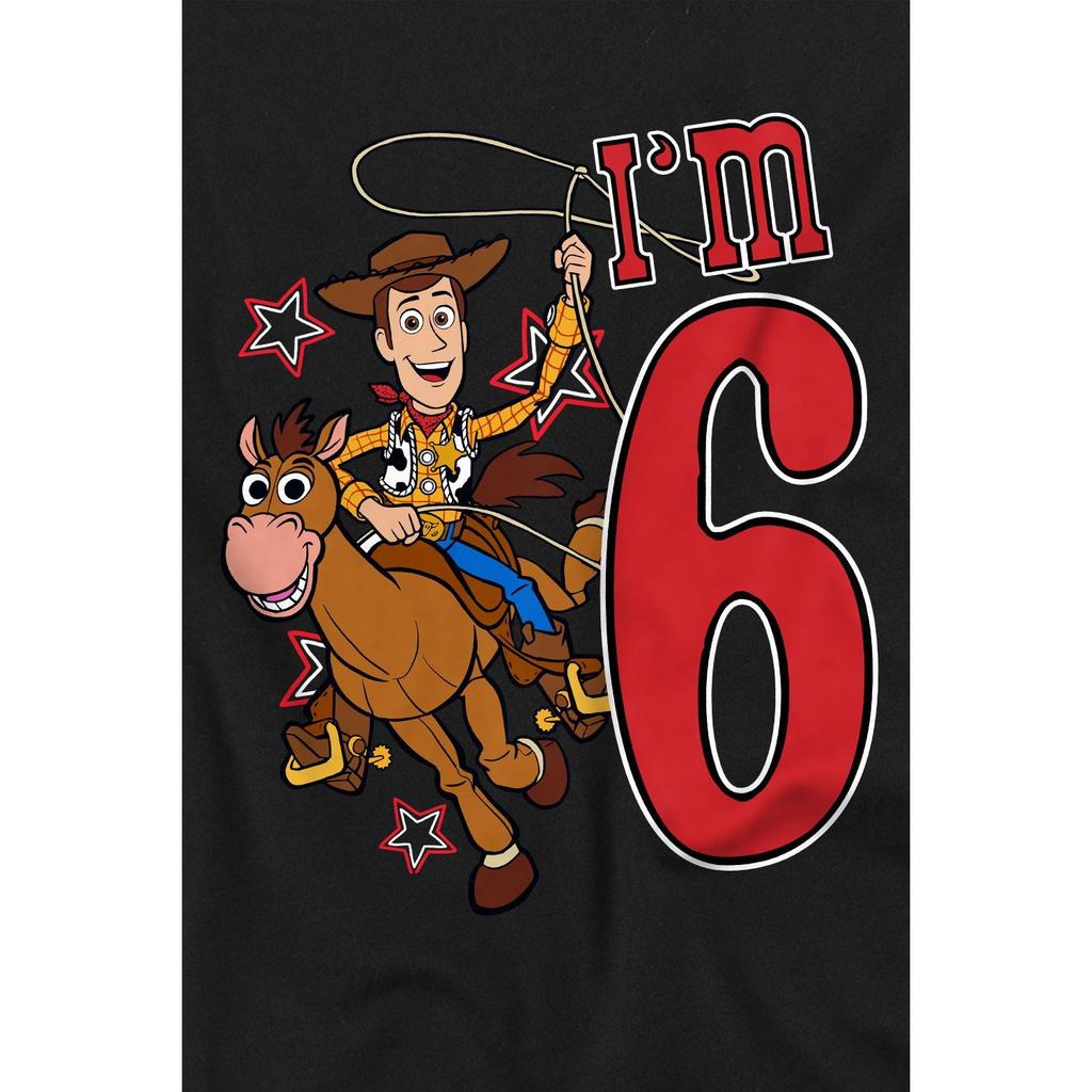 Toy Story Childrens/Kids IÂ´m 6 Woody Birthday T-Shirt