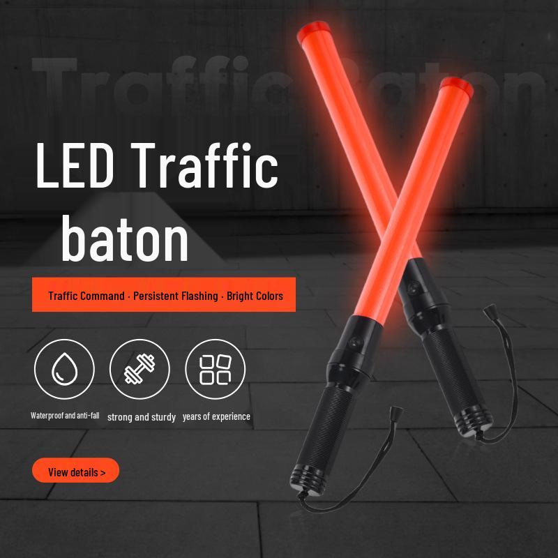 Rechargeable Multifunction LED Traffic Signal Stick