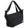 New Adidas Polyester Shoulder Bag, Crossbody Bag Regular Unisex Black KC1404