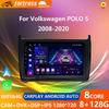 9-дюймовый 2 din Android 13 Авто Радио Для VW Volkswagen POLO 5 седан 2008-2020 Carplay Автомобильный Мультимедиа GPS Авторадио