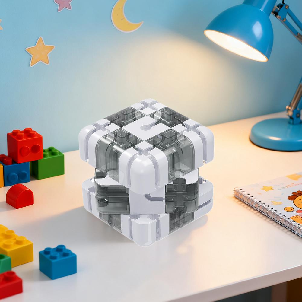 3D Maze Магический куб Куб третьего порядка Обучающие развивающие игрушки Логический интеллект Креативный куб-лабиринт Головоломка Мышление To J7L2