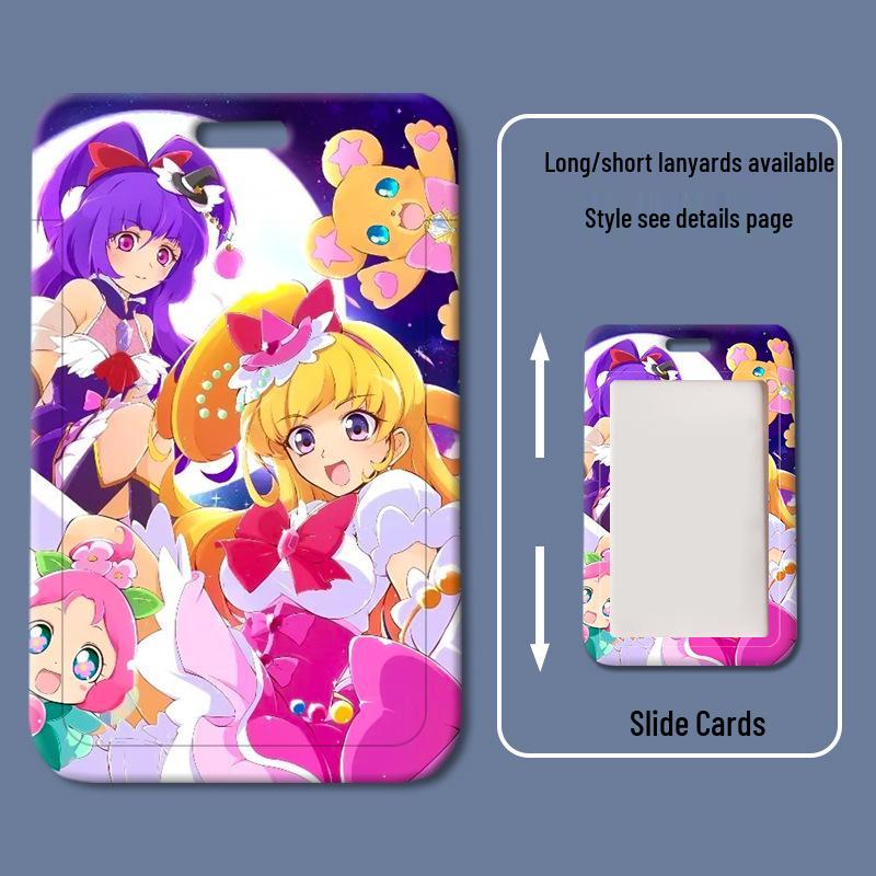 Защитные кармашки для карт Pretty Cure: Студенческое питание, Школьный ID, Держатель для карты доступа и имени