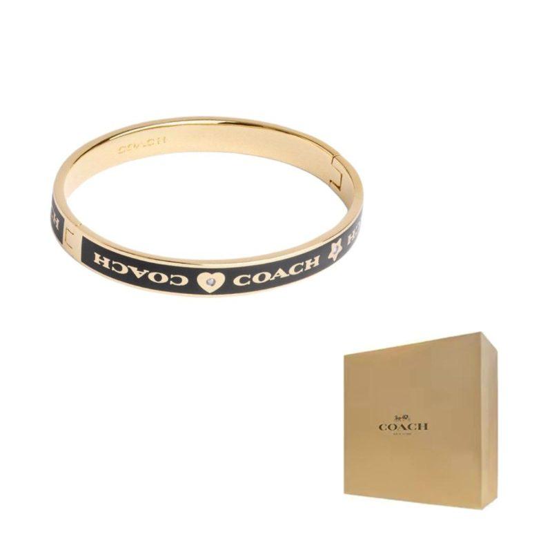 COACH Copper Bangles Women's Gold/Black CAD65-GDBK