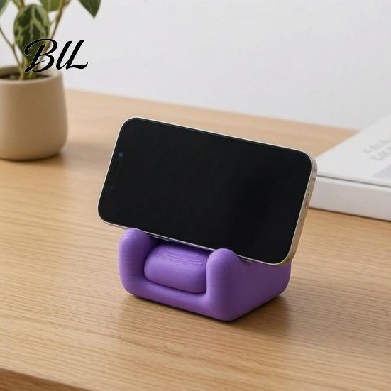 Universal Smartphone Cradle Mini Sofa Phone Stand, Cute Couch Shaped Holder, Modern Tabletop Decor Stand Decorative Desktop for Office Home