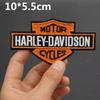 Нашивки Harley Davidson с вышивкой 'Punk Eagle' на одежду, термонаклейки для одежды, значок для куртки, аппликации для байкеров, полосы