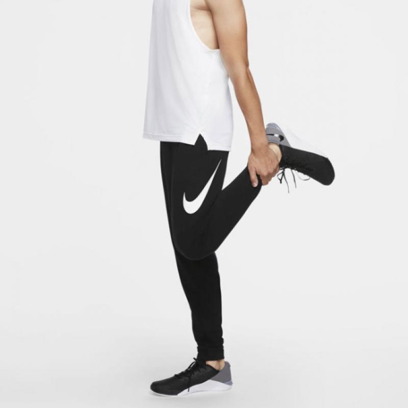 Nike Брюки Dry Fit Swoosh Tapered Pants Cu6776 010 S2112 Тренировочные брюки