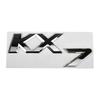 AAND1 Suitable for Kia K2 K3 K43 K5 KX7 logo, rear logo, car sticker, metal black modification