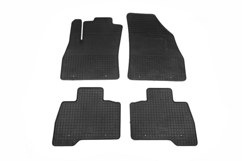 Резиновые коврики (Polytep) 2 шт, легкий запах резины для Citroen Nemo