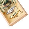 2 Pcs Fishing Lures with Wooden Box Set, We Hooked The Best Dad Personalized Engraved Fishing Lures, Father's Day Gift for Dad, Husband