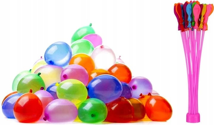 Balony Na Wodę Bomby Wodne 37 Szt Samozamykające