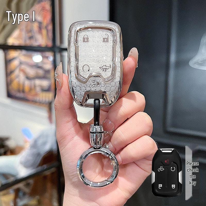 Chevrolet Suburban Saab GMC Imported Car Key Case Cover Keychain Bag