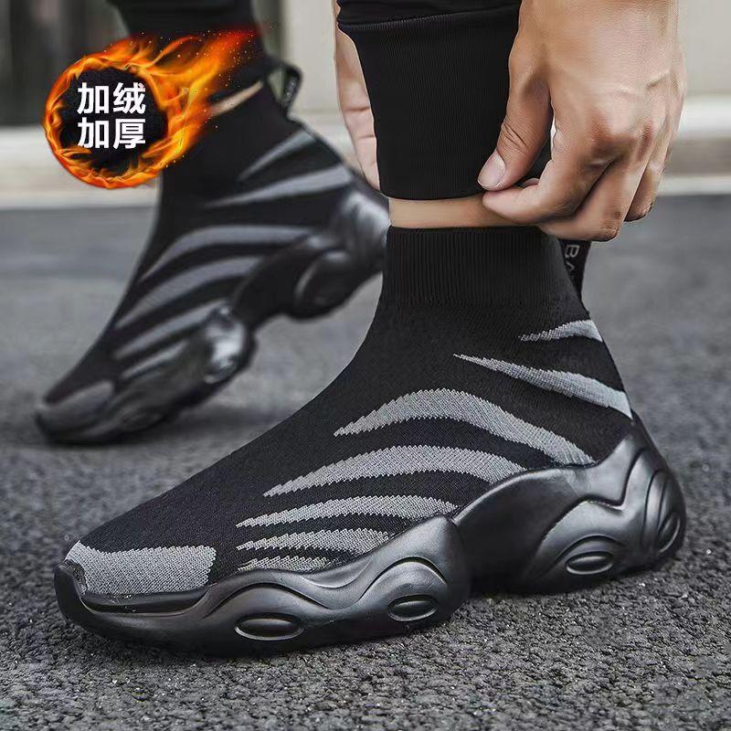 Fashion New Socks Running Shoes Women's Sneakers Sports Shoes for Women Man Breathable Casual Elasticity Platform Vulcanize Ankle Boots