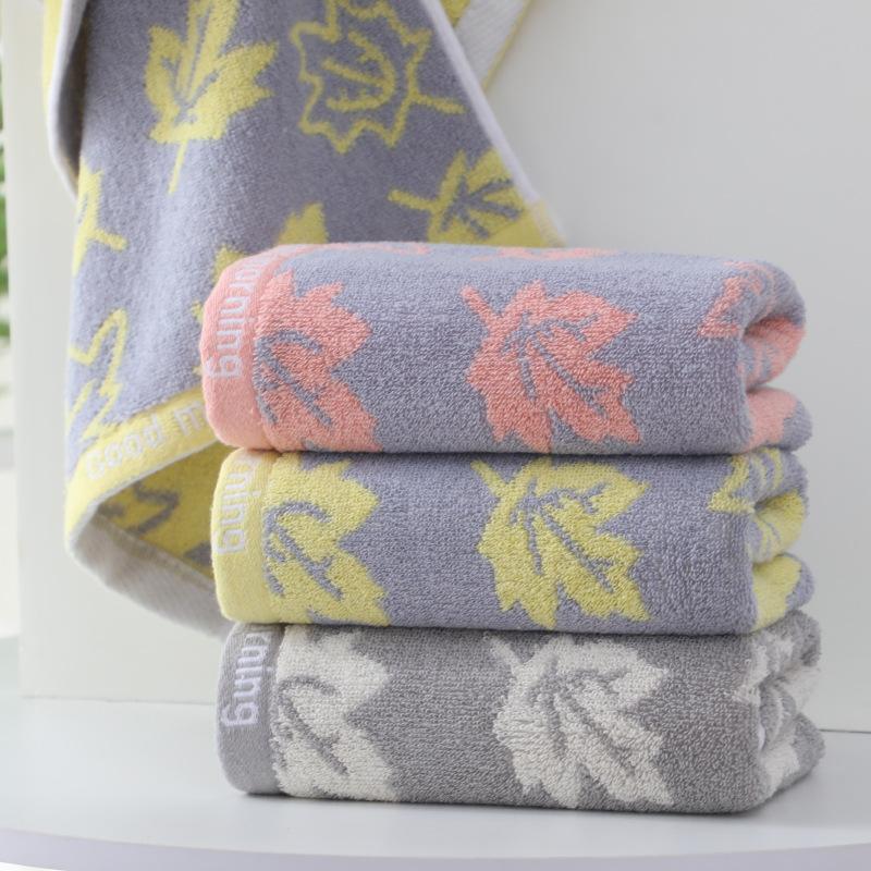 Утолщенное полотенце из хлопка для ванной с высокой степенью впитываемости воды и мягкостью, подходит для взрослых мужчин и женщин в качестве полотенец для лица.