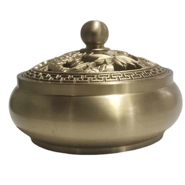 Двойная латунная курильница в форме рыбы: Украшение из сандалового дерева и чайной церемонии