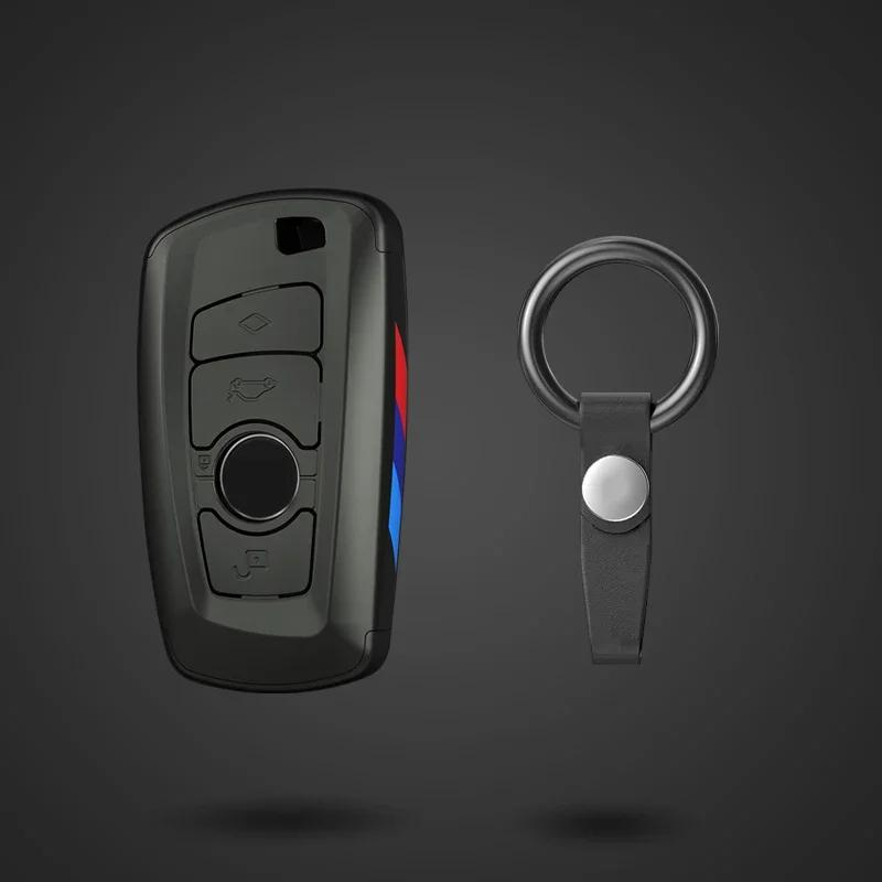 Key Case Cover Fibler Silicone For BMW X1 X3 X4 X5 X6 F15 F16 F48 G30 G38 525 540 740 1 2 5 7 Series 218i Case