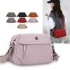 Nylon Bag Multi-Pocket Shoulder Bag Women Crossbody Bag Solid Color Mother Bag Mobile Phone Bag