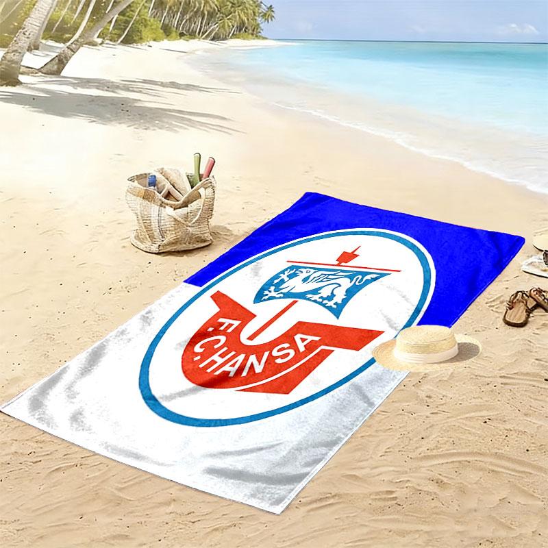 Hansa Soul Print Beach Towel, Large Soft Quick Dry Towel for Beach Camping Swimming