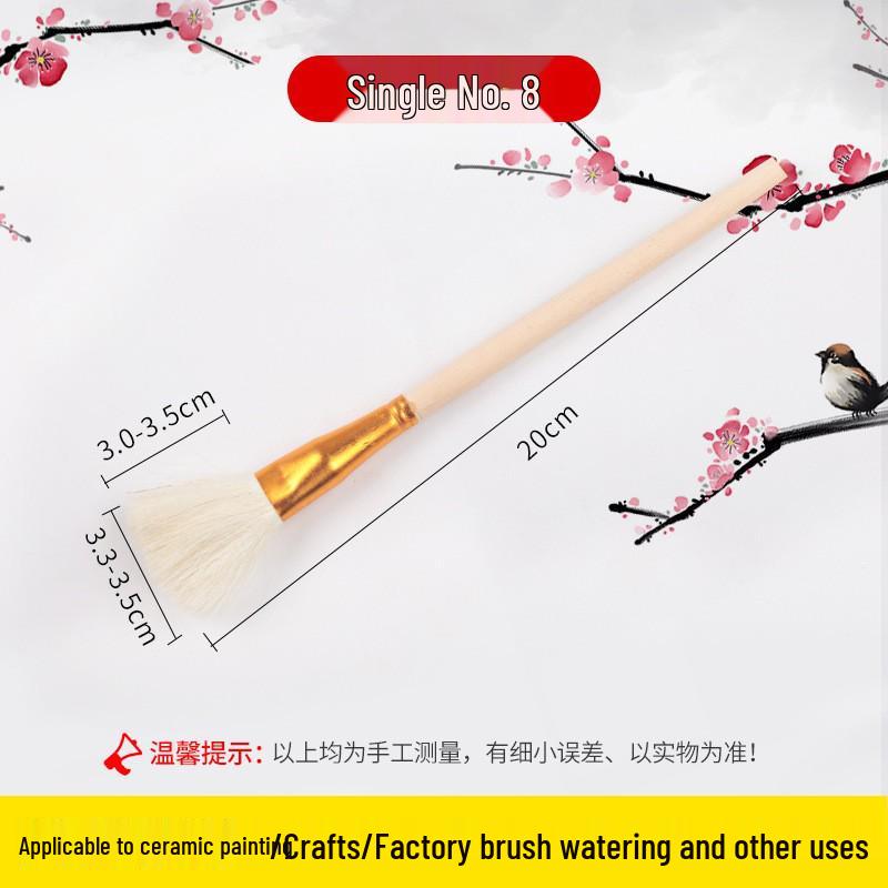 Набор кистей для керамики и акварели Gold Tip - Серия Boutique S