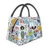 Пользовательские Enfermera En Apuros мультфильм доктор медсестра изолированные сумки для обеда для портативного термохолодильника еда ланч-бокс кемпинг путешествия