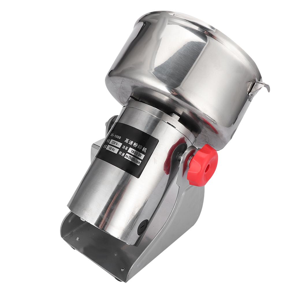 1000 г Мини-электрическая кофемолка Бытовая машина для сухого помола цельного зерна и китайских трав