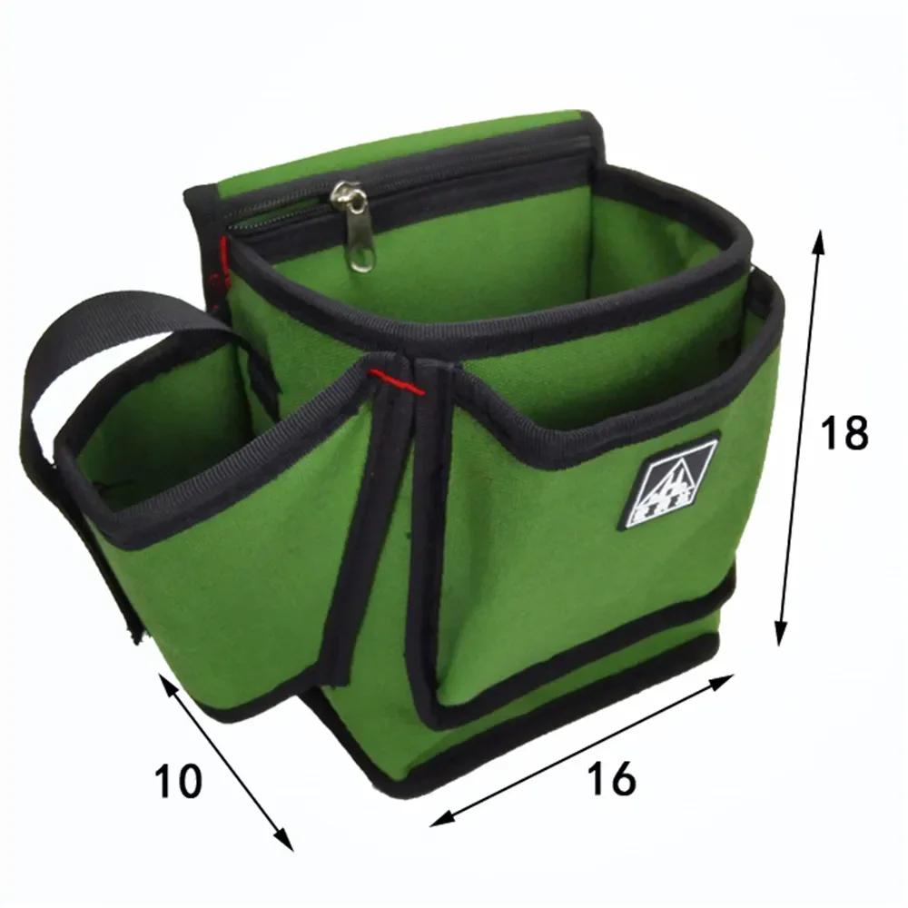 Electric Drill Nailer Waist Tool Hold Mobile Phone Bag Tool Pouch Electrician Tools Work Bag Tool Organizer Belt Bag