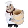 Resin Chef Statue Toothpick Holder Nordic Figurine Restaurant Tabletop Decoration Craft