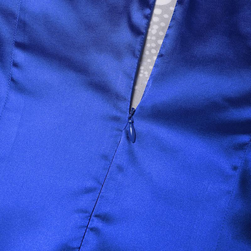 Женские платья больших размеров с открытыми плечами, оборками и длинными рукавами с принтом