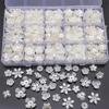 Handmade ABS Imitation Pearl Spacer Beads: Petal Design for DIY Bracelets, Necklaces, Earrings, and Clothing