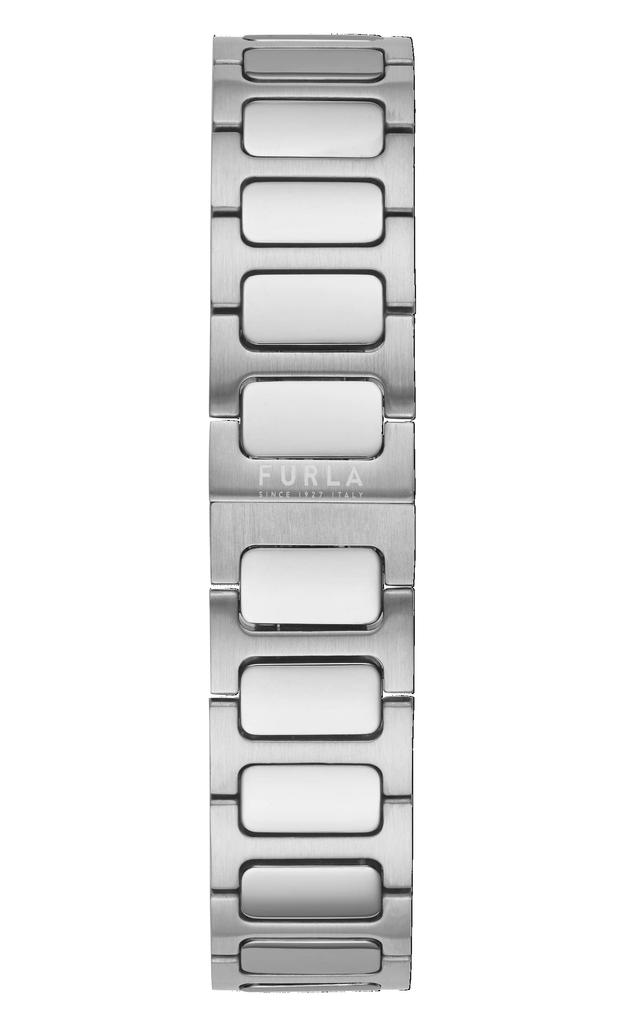 Часы FURLA TEMPO PAIR Серебряный циферблат из нержавеющей стали Кварцевые часы 33MM Ювелирные изделия Аксессуар WW00014004L1 [Furla] Женские