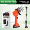 Многофункциональная ручная электрическая мотыга Маленькая бытовая машина для рыхления почвы Садовая беспроводная прополка Роторный культиватор