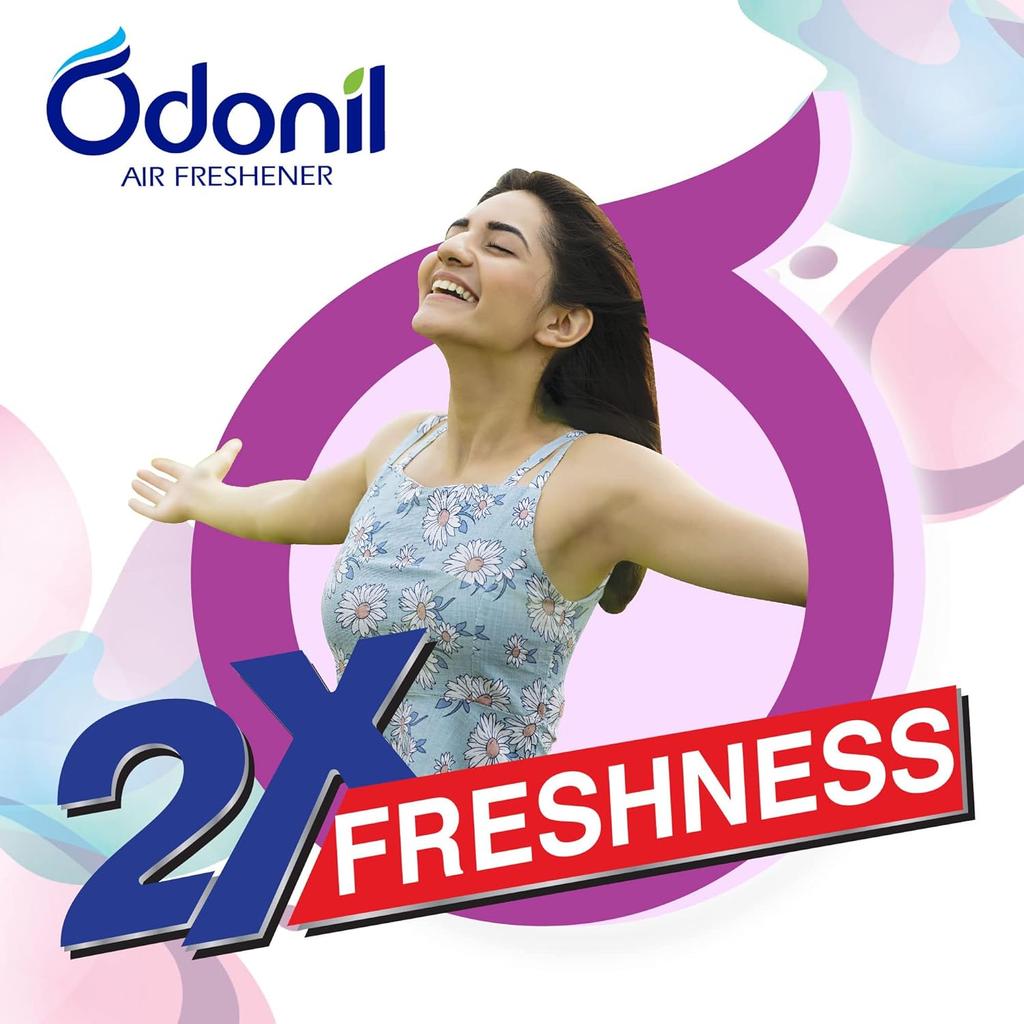 Odonil Air Freshener Blocks 288g (72g X 4) Long Lasting Bathroom Toilet Fragrance