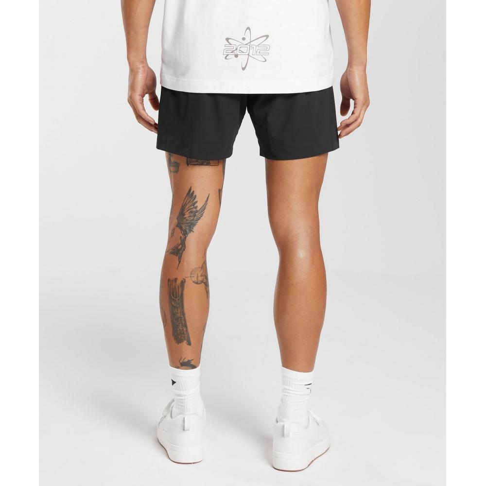 Gymshark Шорты студийные черные A1a4h Bbbb