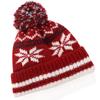 Новый стиль Классические жаккардовые зимние шапки со снежинками Зимние теплые шапки-бини с помпонами для женщин Однотонная зимняя вязаная шапка