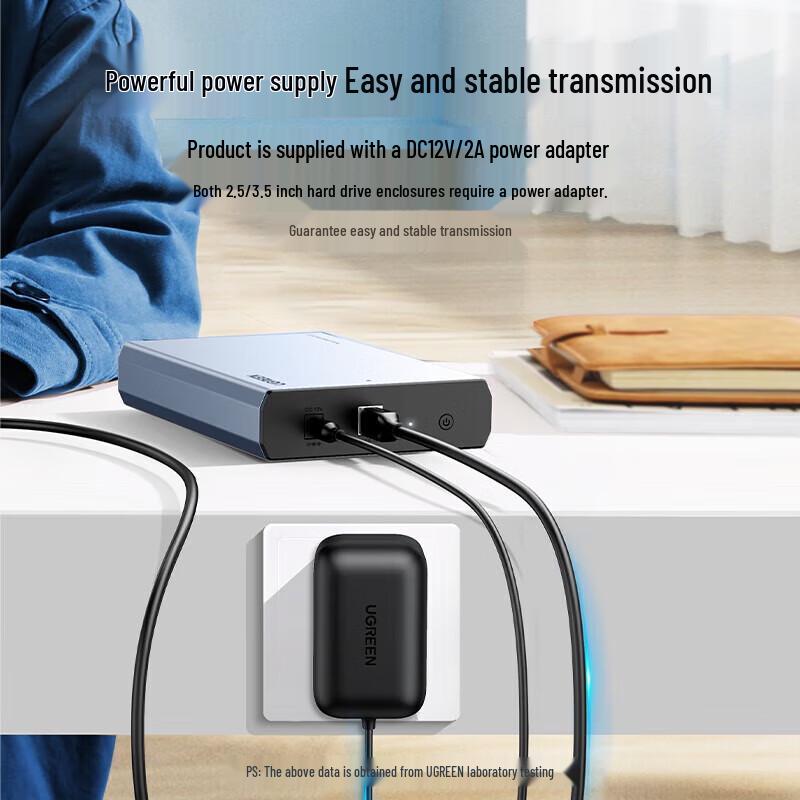Ugreen Внешний корпус USB 3.0 для 2,5/3,5-дюймовых SATA-накопителей