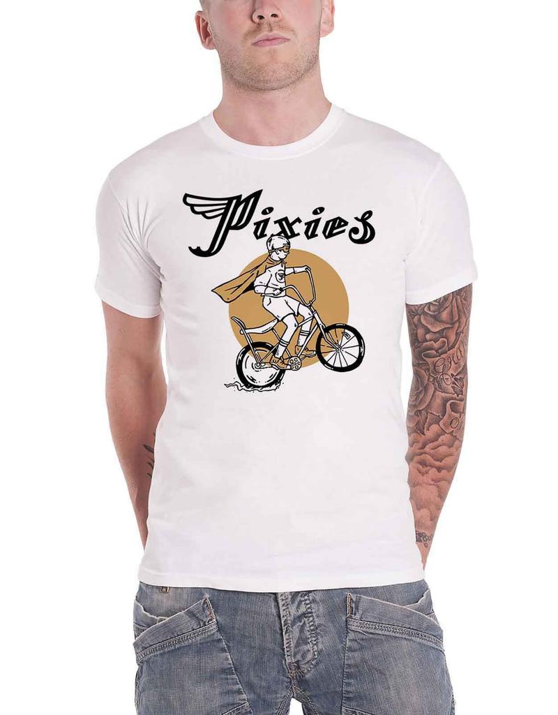Pixies T Shirt Tony new Band Logo Official Mens White Unisex T-Shirt