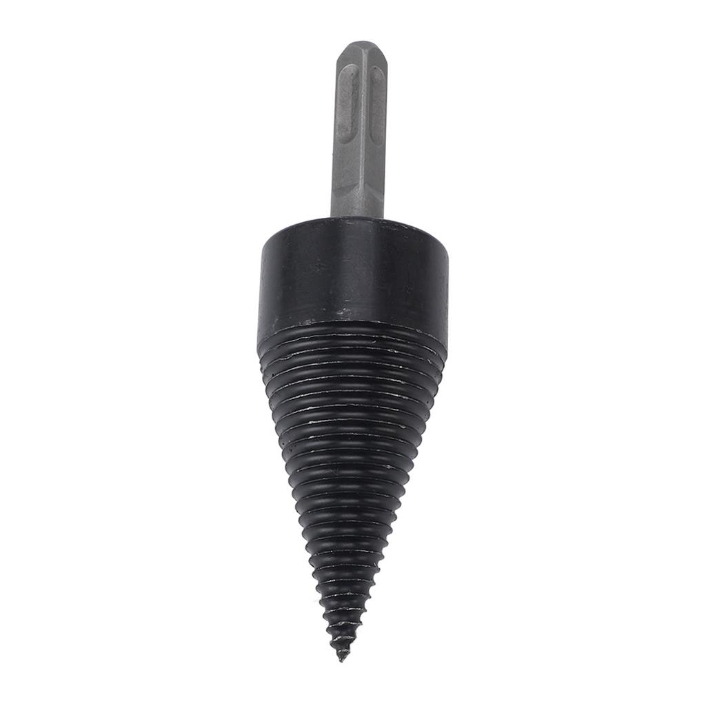 Firewood Log Splitter Kindling Splitting Wood Drill Bit with 3 Drilling Handles Firewood Log Drill