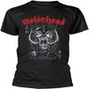 Мужская футболка с коротким рукавом Motörhead, игральные карты, черная, размер S
