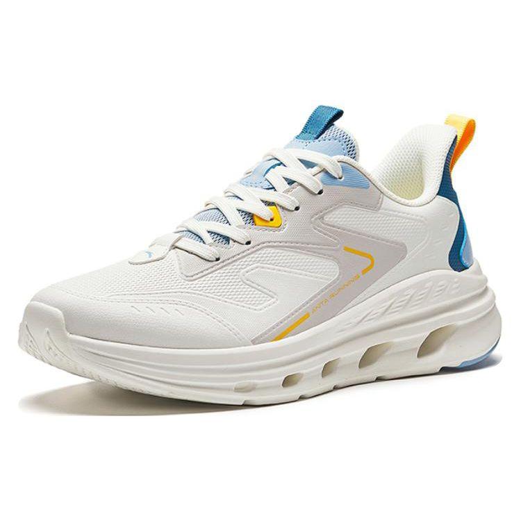 Anta Кроссовки Energy Ring водонепроницаемые удобные универсальные модные прочные дышащие низкие мужские кроссовки сине-белые 912345578-6