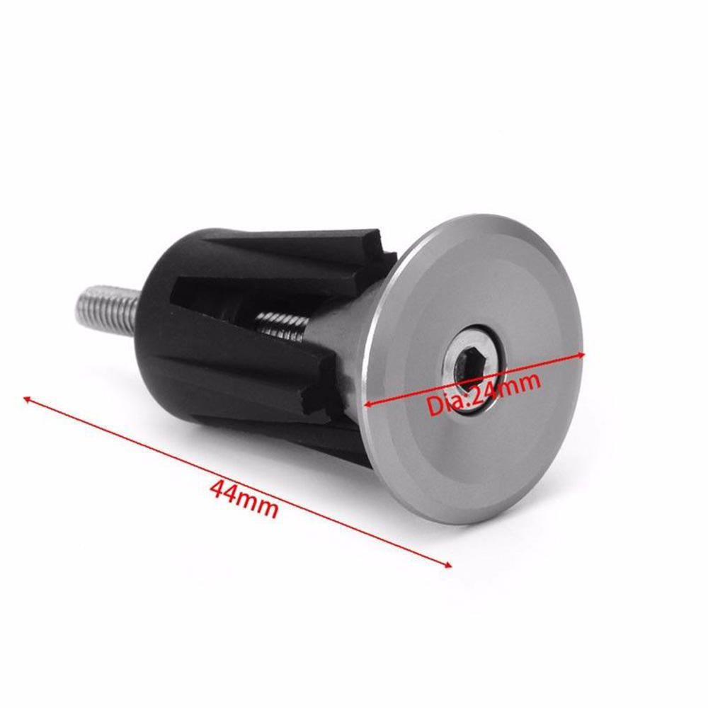 Fashion Lock-On Cycling Aluminum Alloy Bike Handle End Plugs Handle Bar Cap  Handlebar Grips Covers