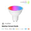 MOES Matter Smart GU10 LED Light Bulbs Color Changing WiFi Smart Bulbs, 2700K-6500K Dimmable Smart Life Remote Control