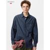 Uniqlo Японская свободная рубашка из светлого денима