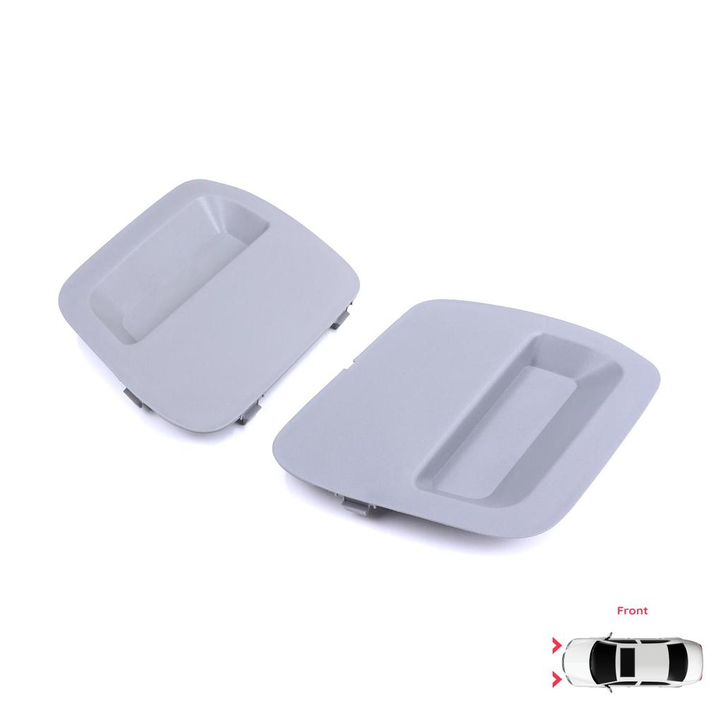 ESP1196 Front Bumper Tow Bar Hook Eye Cover Set Gray for Renault Dacia Duster MK2 HM 2017-2023 511802392R