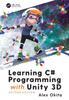 Книга Learning C# Programming with Unity 3D, Second Edition